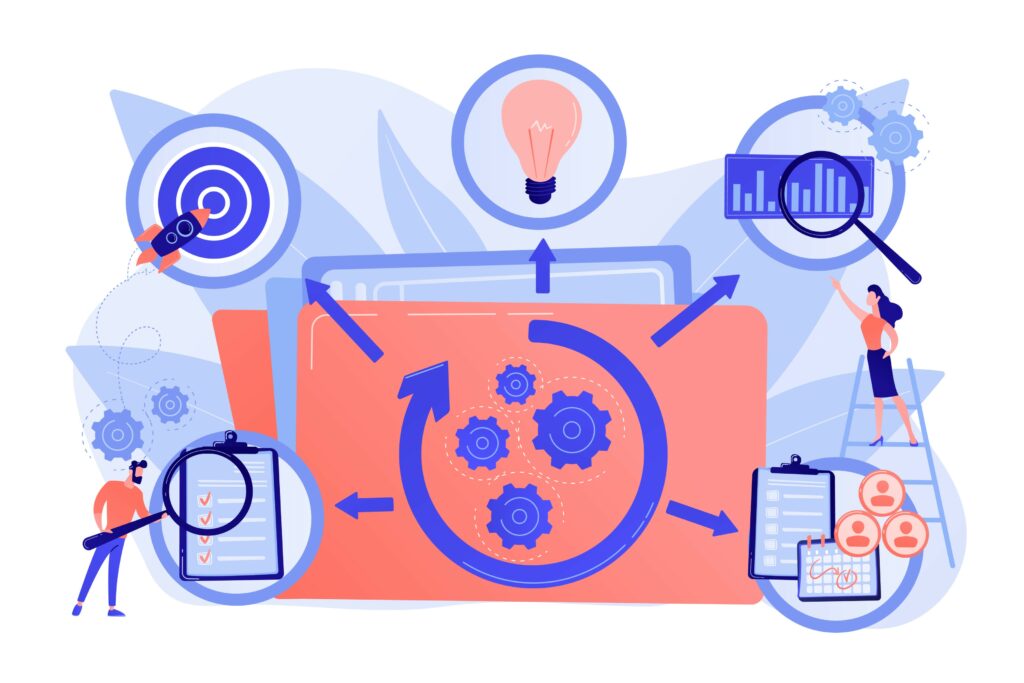 collecting, analyzing, measuring, and acting on data to derive actionable insights.