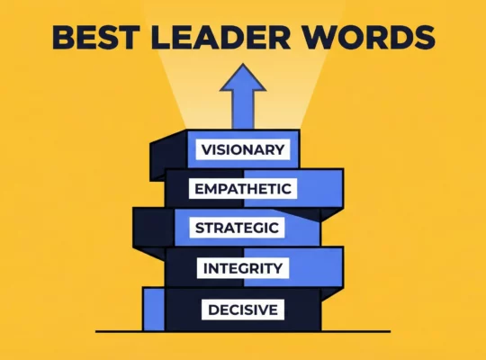Best words to describe a great leader: Essential leadership adjectives for strategic HR leaders