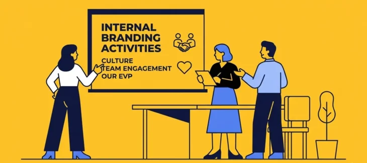 Internal employer branding activities: strategies to boost employee engagement and retention
