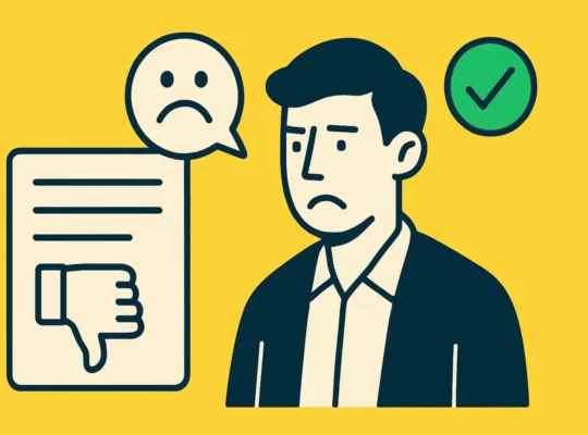 Turning feedback negative examples into a stronger feedback culture